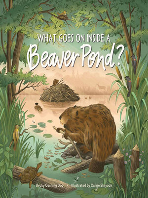 cover image of What Goes on inside a Beaver Pond?